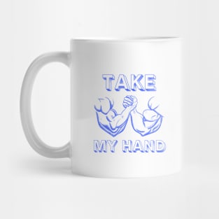 Arm Wrestling Arms Mug